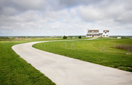 2006 - 15,000 sq. ft. Concrete Driveway in Manhattan, Kan.