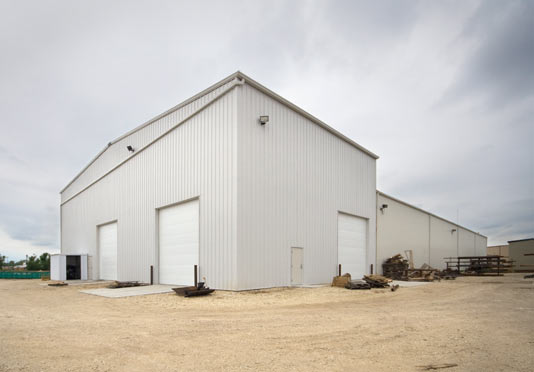 2008 - Steel Framed Engineered Building in Wamego, Kan.