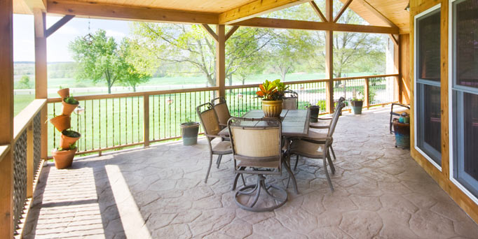 2007 - Custom Concrete Floor in Manhattan, Kan.